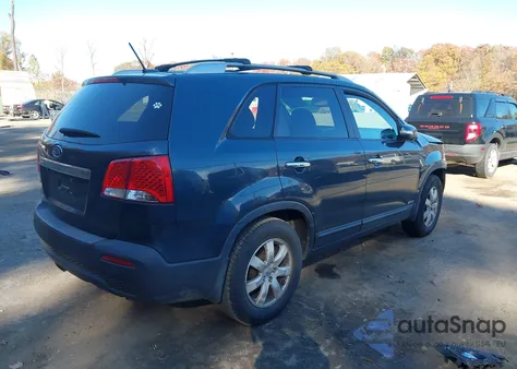 2012 Kia Sorento Lx from USA, damaged, VIN 5XYKTCA64CG208093